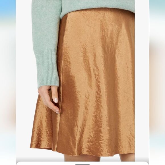 Vince NWT Short Satin Slip Skirt - Picture 9 of 10